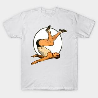 Boy exercising workout gym T-Shirt